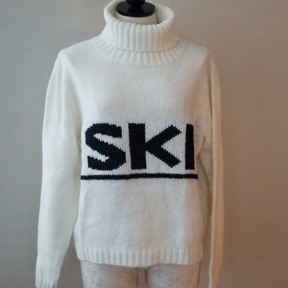 turtleneck ski sweater